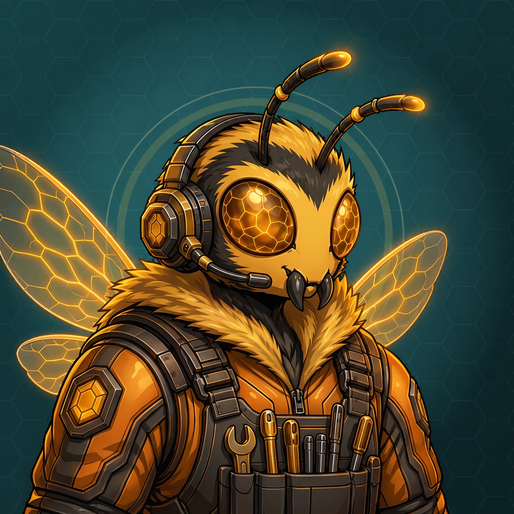 Bumblebee evolution artwork